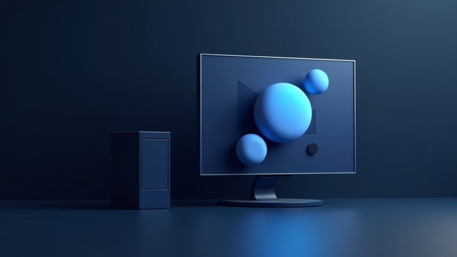 2025년 현대적인 작업실에서 홀로그램 인터페이스를 다루며 AI와 협업하는 크리에이터의 모습
